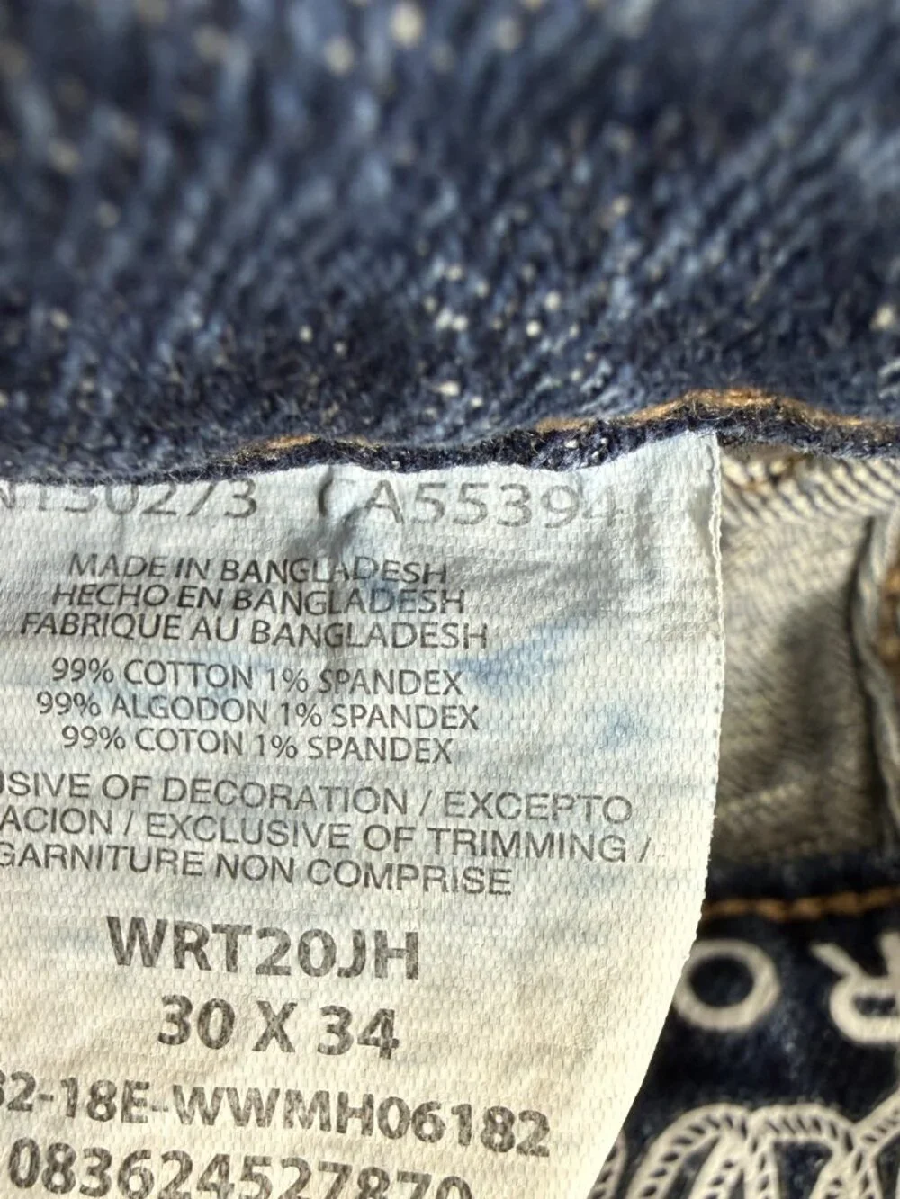 Wrangler Retro Relaxed Bootcut Mens Jeans 30x34 Jackson Hole Wash Denim Pants